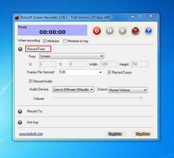 Boilsoft Screen Recorder – 屏幕录像软件丨反斗限免