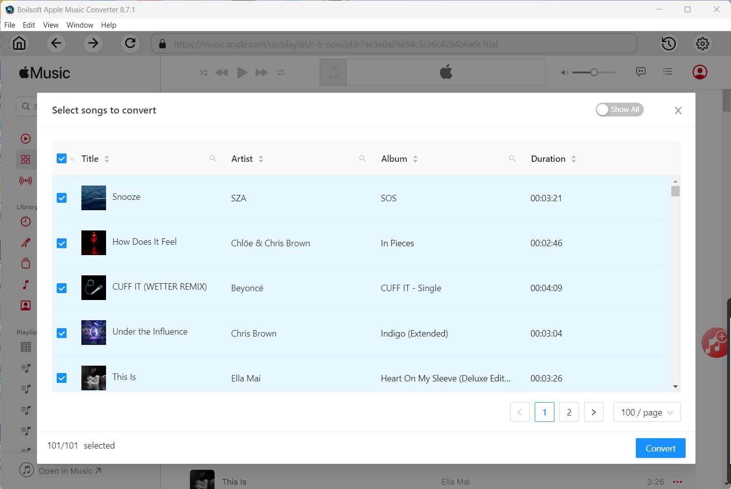 convert Apple Music to mp3