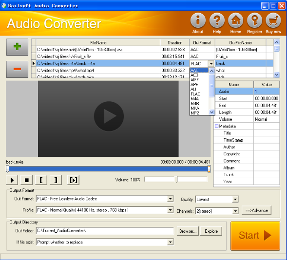 convert m4a to mp3