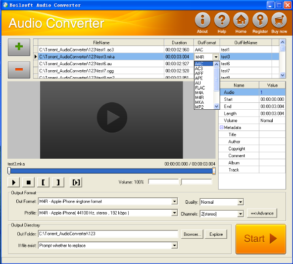 convert mka to mp3