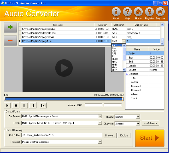 convert tta to mp3