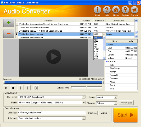 convert wav to mp3