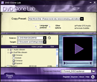 Boilsoft DVD Clone Lab