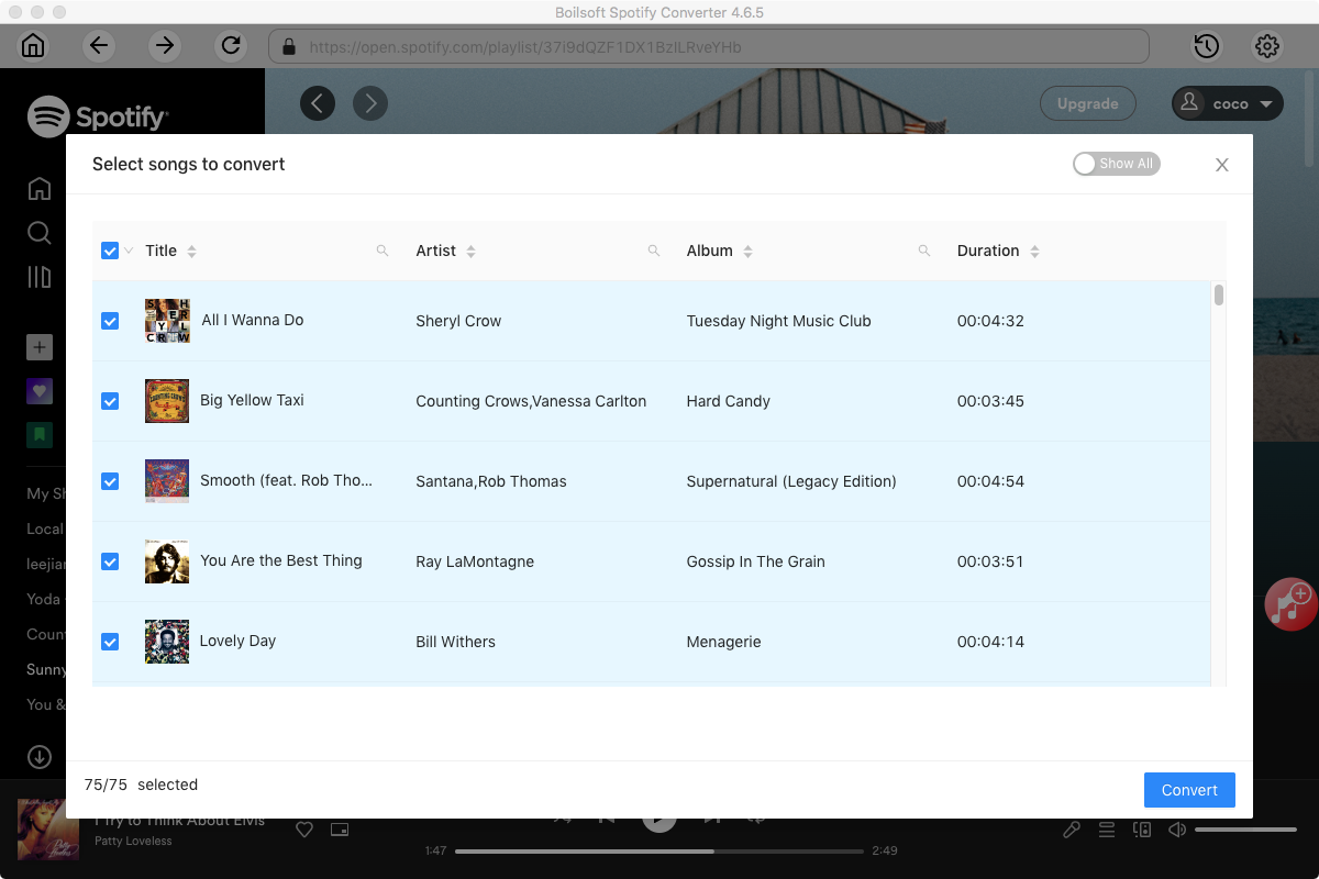 convert Spotify Music to MP3