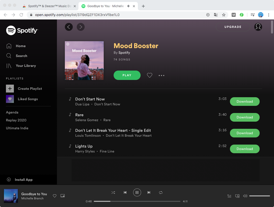 listen to spotify online browser