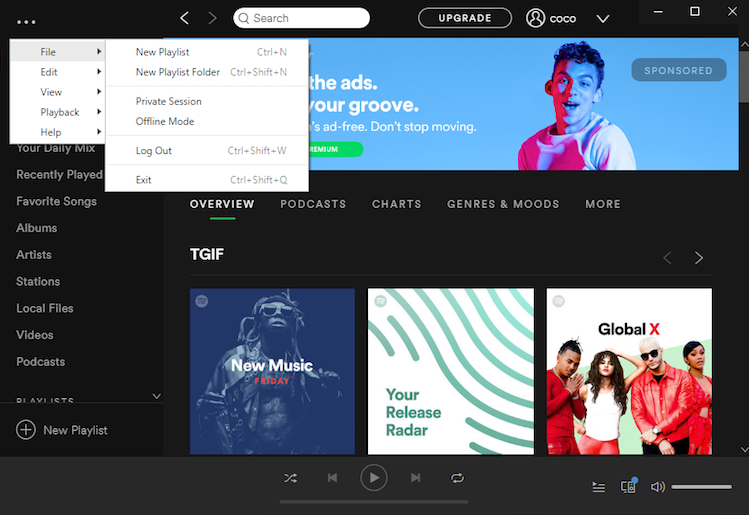 Download para Windows - Spotify